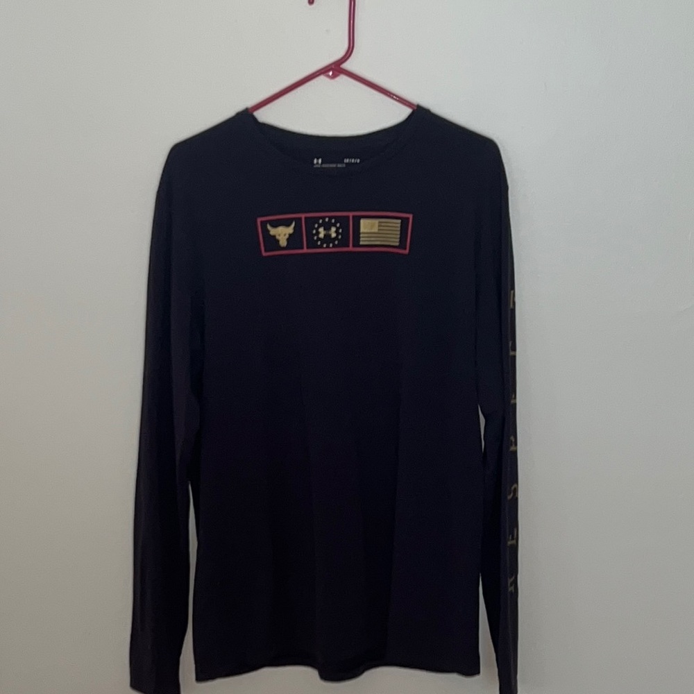 Black/Navy Under Armor (The Rock) shirt